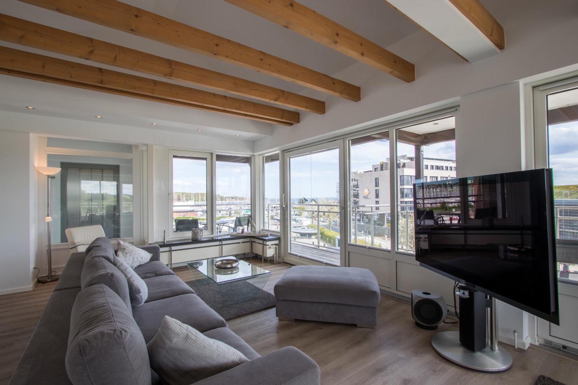 Апартаменты Ancora Marina Haus 2 Penthouse Нойштадт  Экстерьер фото